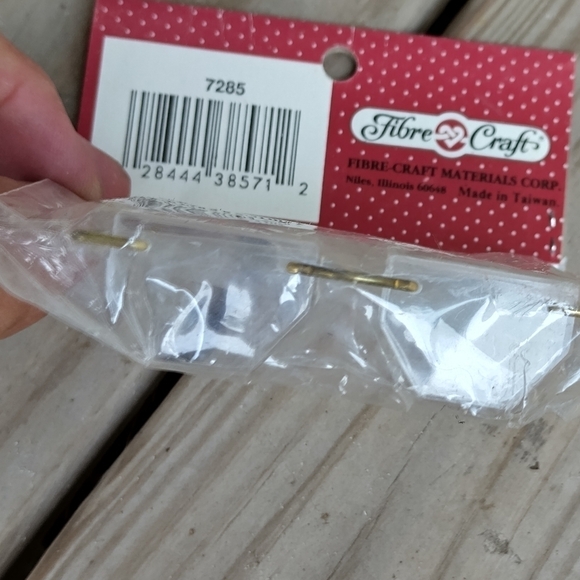 New Fibre-Craft Doll Eyeglasses Eye Glasses Spectacles - Picture 3 of 4